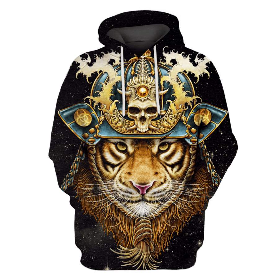 Tiger Samurai Hoodies – T-shirt Apparel