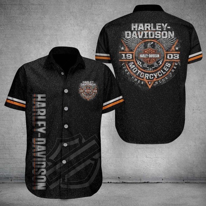 Harley Davidson Button Shirt 7