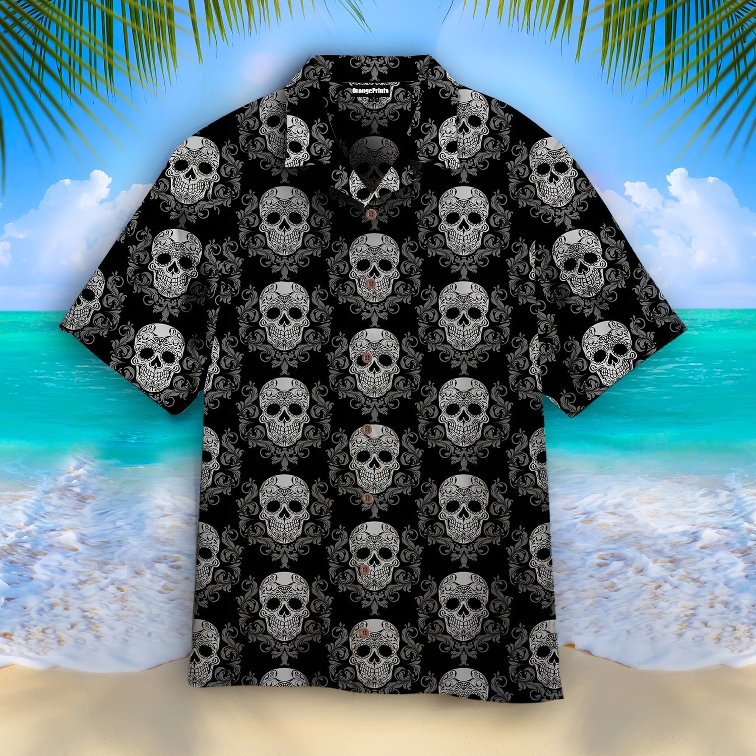 Skull Hawaii Shirt For Men Women Adult Ha33234