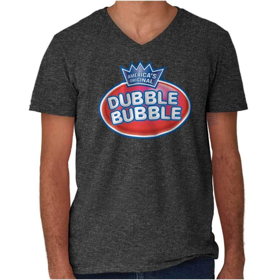 Vintage Dubble Bubble V-Neck T Shirt