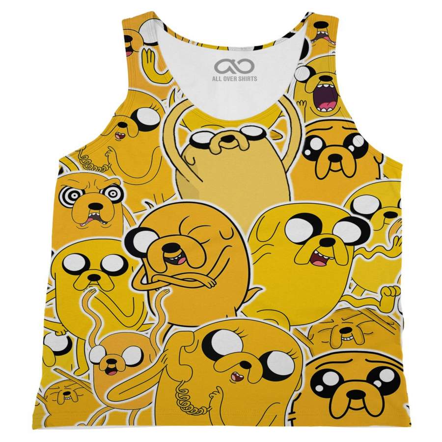 Jake the Dog Tank-Top T-Shirt