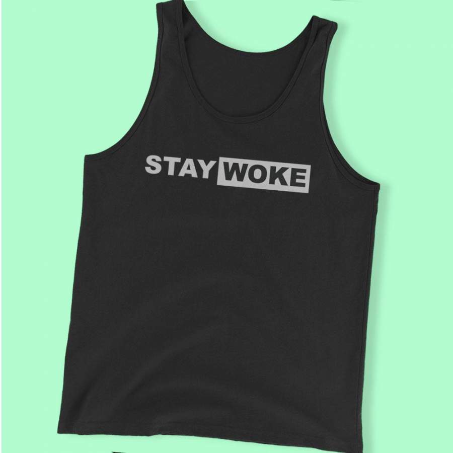 Stay Woke Childish Gambino Redbone Black Lives Matter Men’S Tank Top