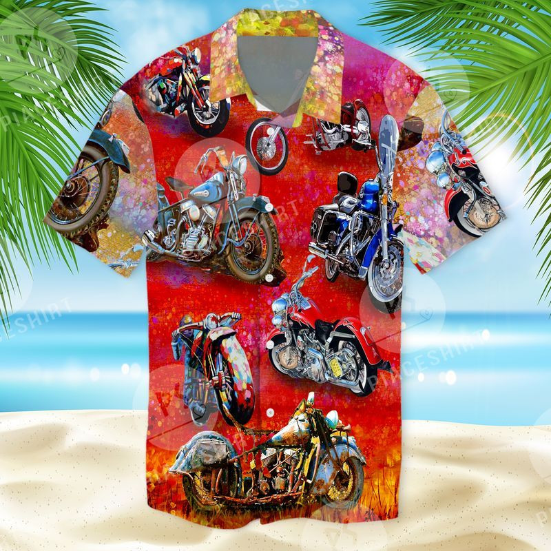 Motobike Hawaii Shirt Unisex Adult Ha39117