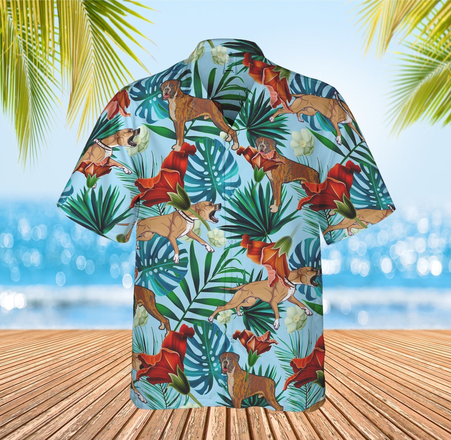 Boxer Hawaii Shirt Ha12281