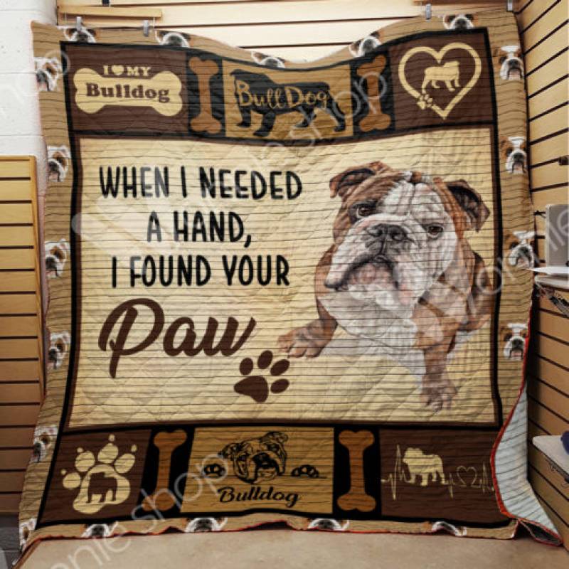 Bulldog Blanket AU1901 95O47