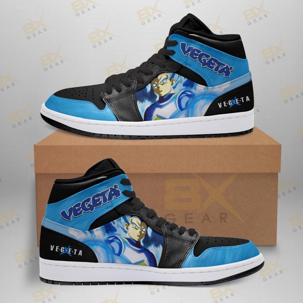 Dragon Ball Vegeta Shoes Jordan Sneakers Anime Fan Gift S12023