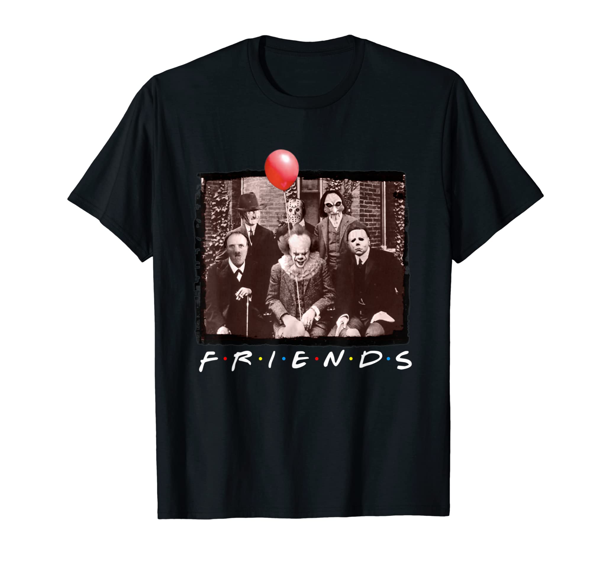 Friends Horror Movie Creepy Halloween Shirt Gift