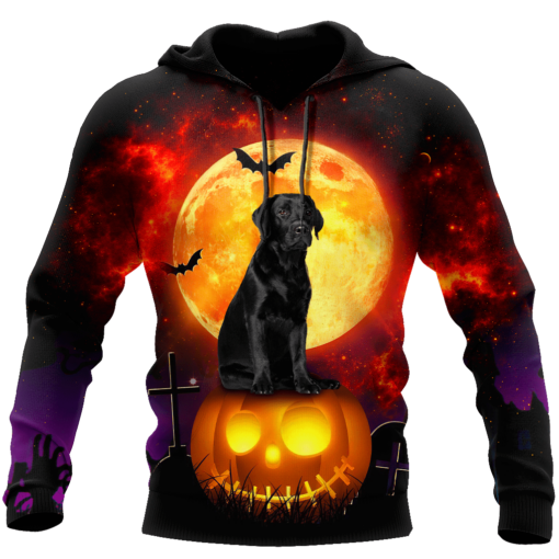 Halloween Labrador 3D All Over Printed Shirts For Men And Women, Halloween Gift