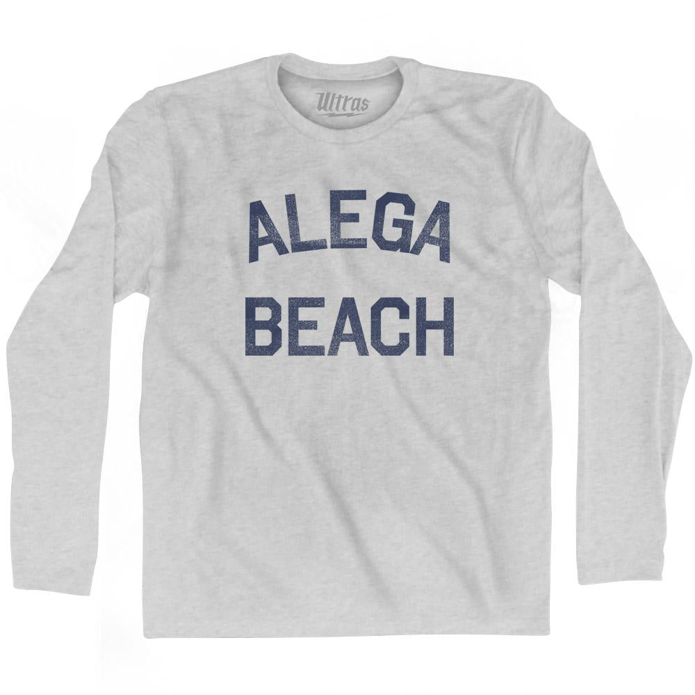 American Samoa Alega Beach Adult Cotton Long Sleeve Vintage T-shirt