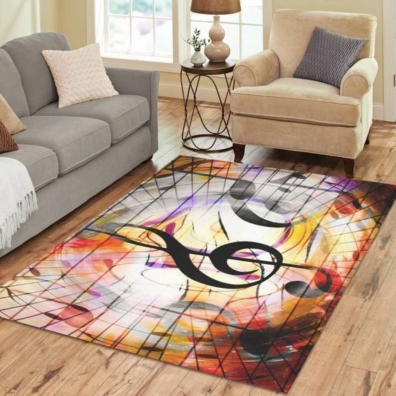 Music Note Rug