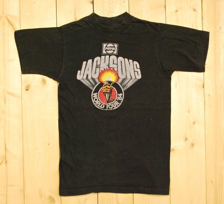 Vintage 1984 Michael Jackson Pepsi Wold Tour Shirt