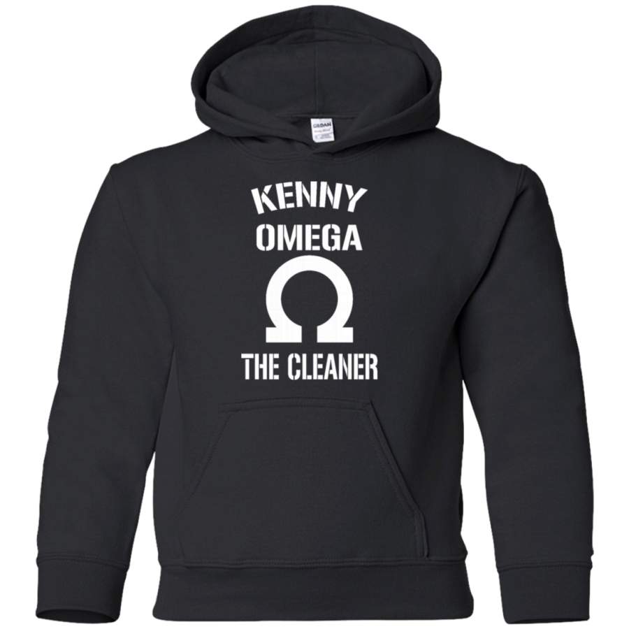 AGR kenny omega logo Youth Pullover Hoodie