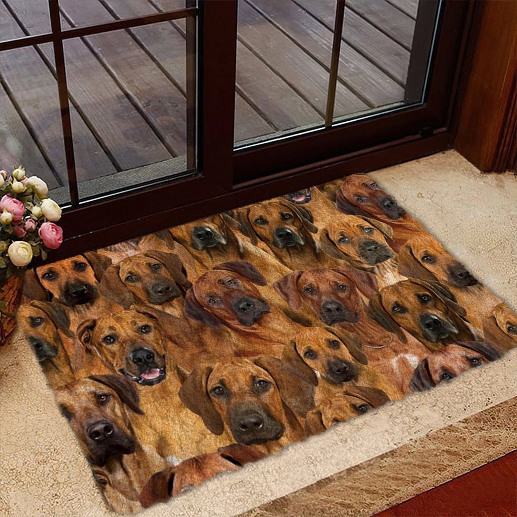 Tmarc Tee A Bunch Of Rhodesian Ridgebacks Doormat