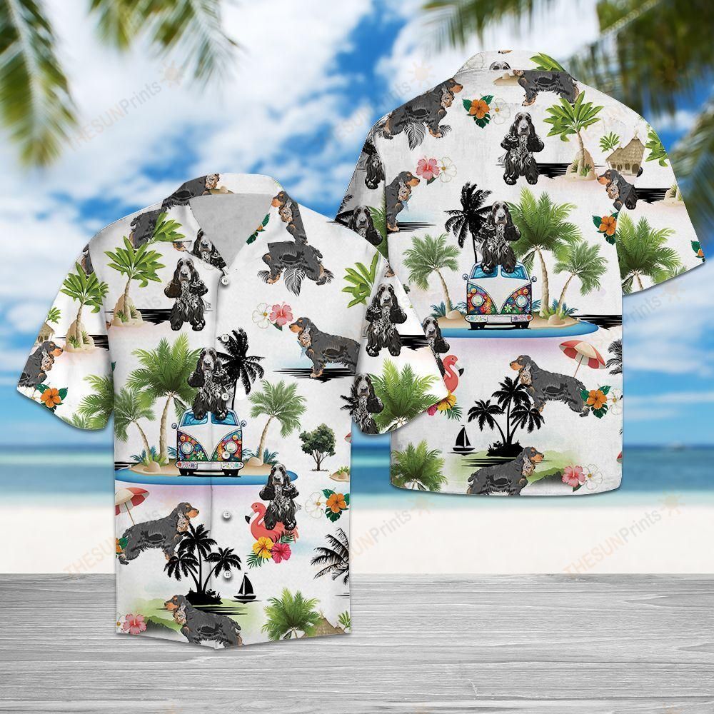 Cocker Spaniel Vacation Hawaiian Shirt Ha40240