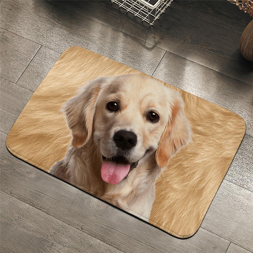 3D Puppy Fur Door Mat