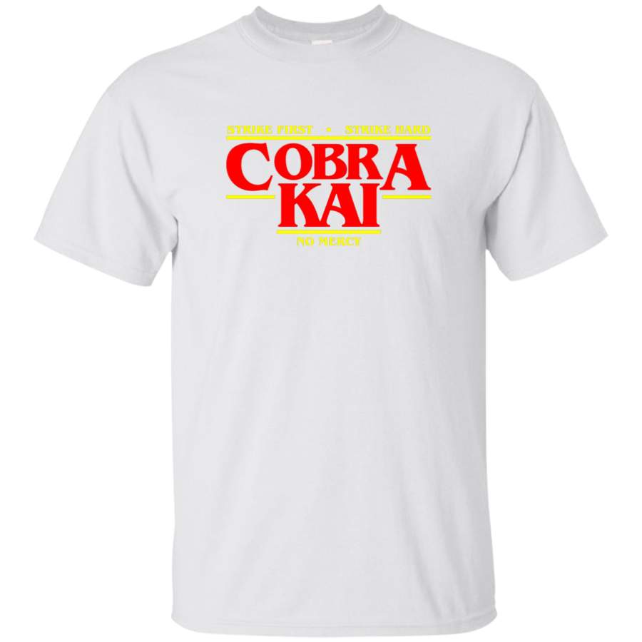 AGR Cobra Kai – Strike First, Hard, No mercy Youth T-Shirt