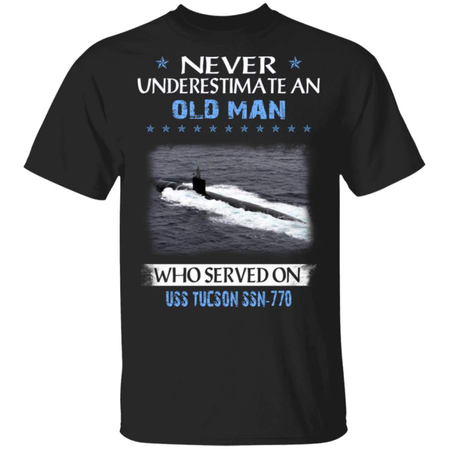 USS Tucson SSN-770 Veterans Day Christmas Gift T-Shirt