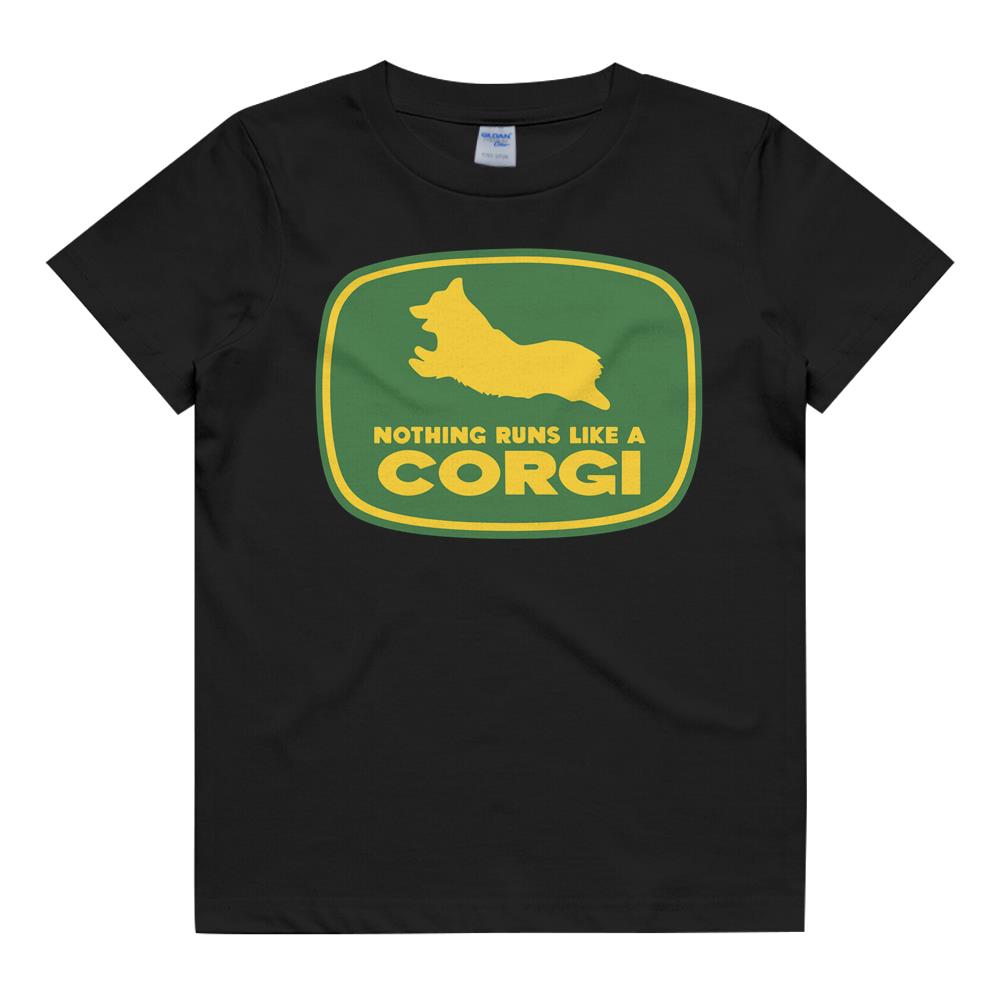 Nothing Runs Like A Corgi Shirt – Funny Farmer Dog Owner Tee- Hoodie- Sweatshirt Kids T Shirt