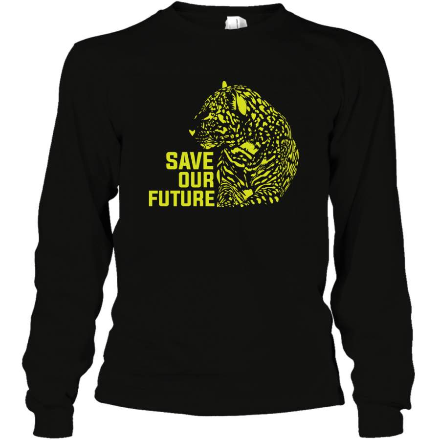 Save Our Future Wild Animals Shirt Long Sleeve T-Shirt