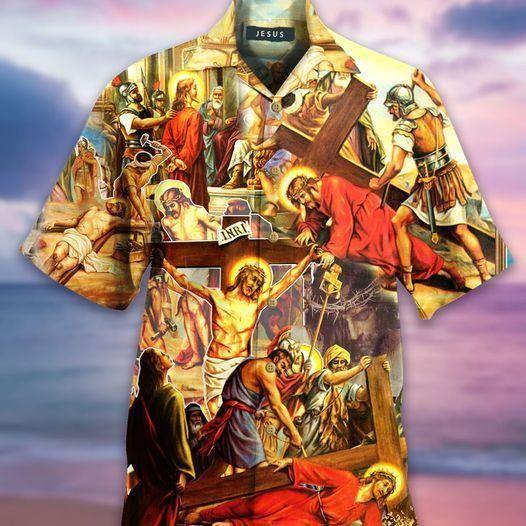 Beach Shirt Get Here We Love My God Hawaiian Shirts