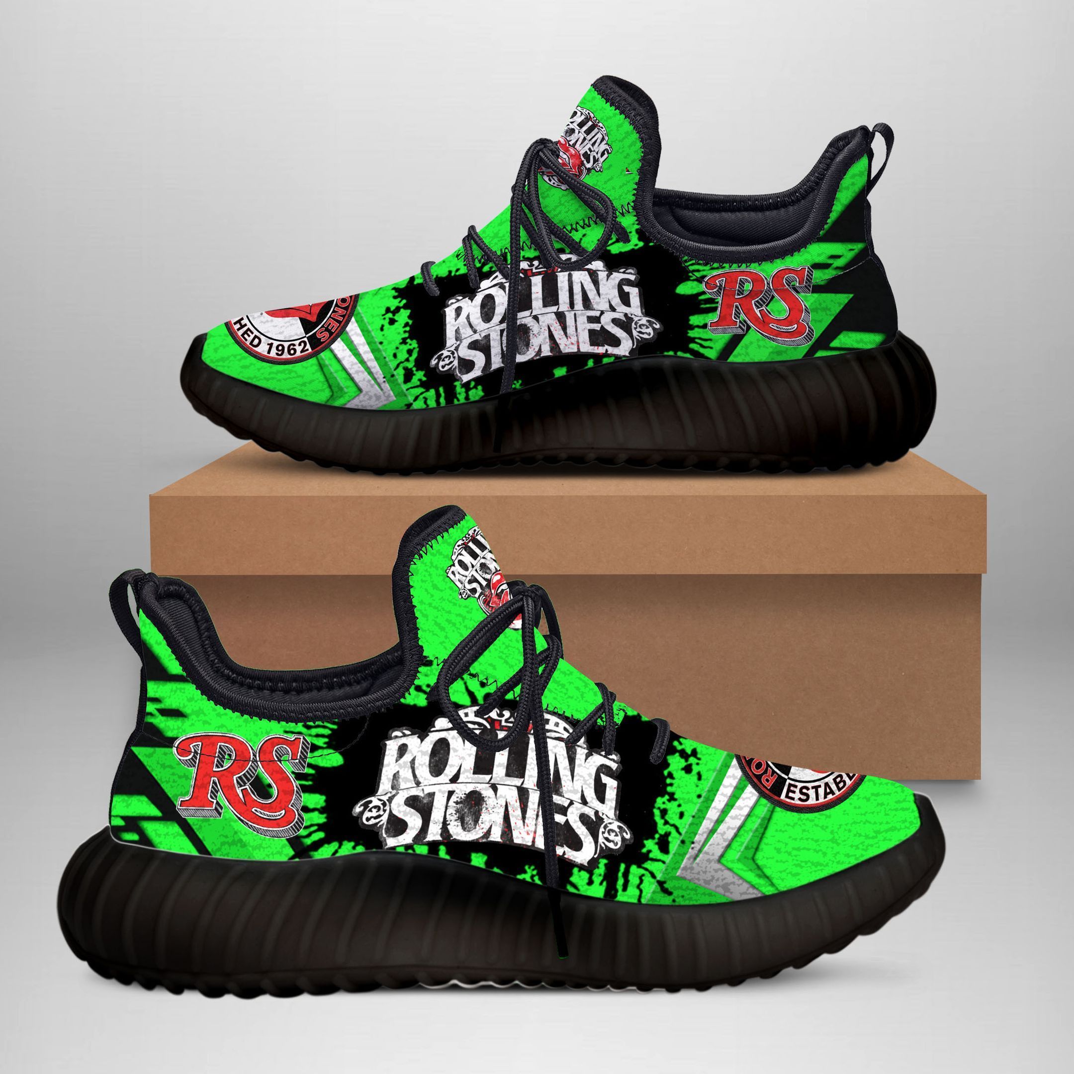 The Rolling Stones  Yz Boost Ver1 (Green)