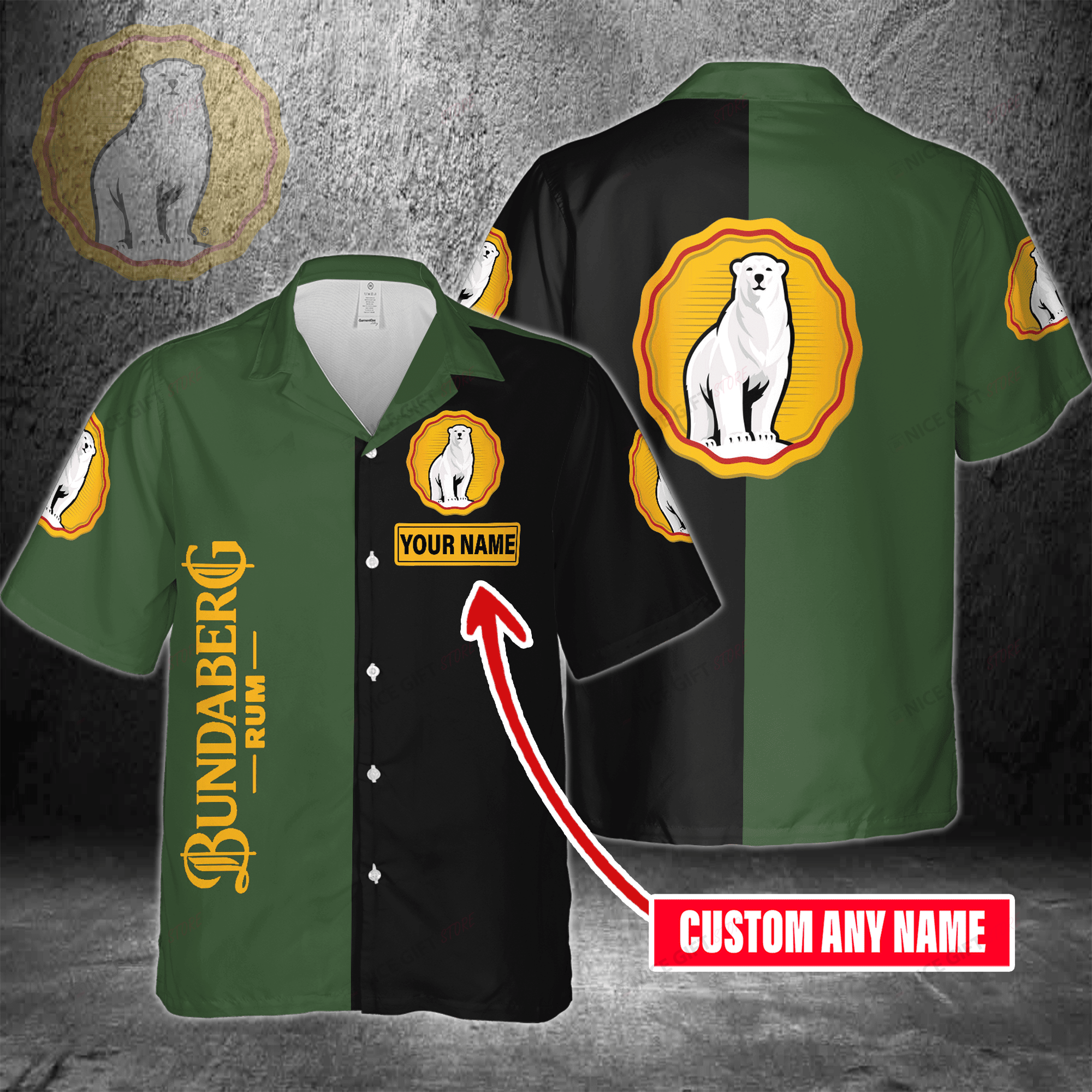 Bundaberg Rum Custom Name Hawaiian Shirt 3Hs-F1S6