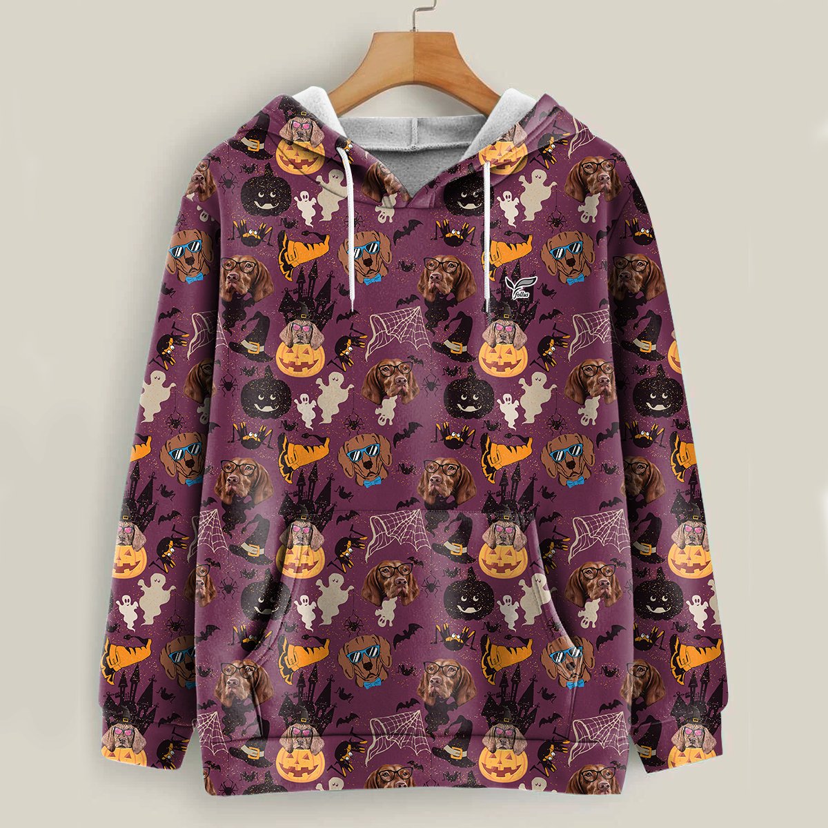 I’M A Haunt Mess – Vizsla Halloween Hoodie
