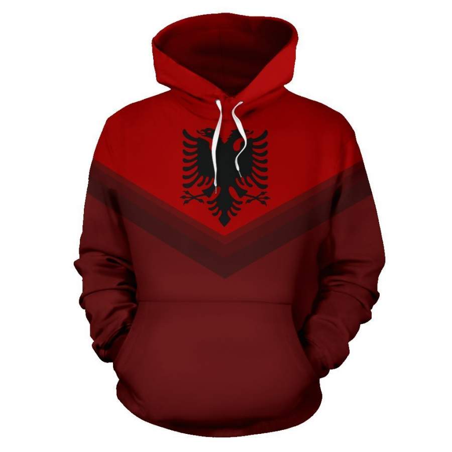 Albania Flag Always In Me Hoodie NNK 1127