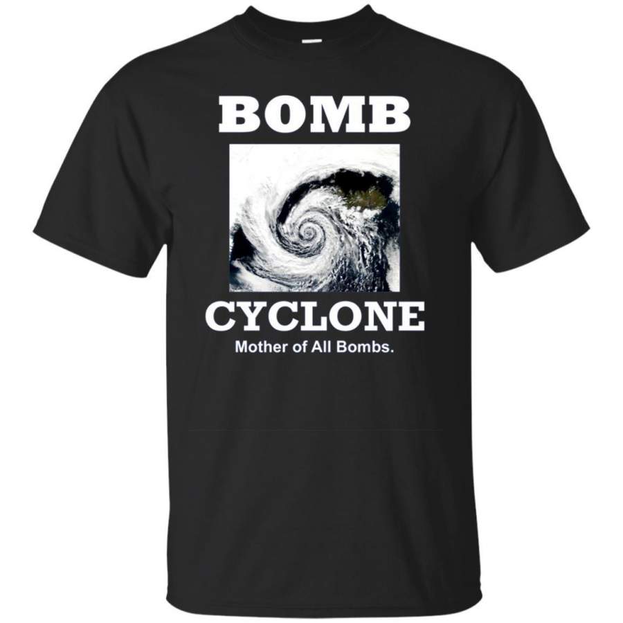 AGR Bomb Cyclone T Shirt Long Sleeve Winter Storm Tee