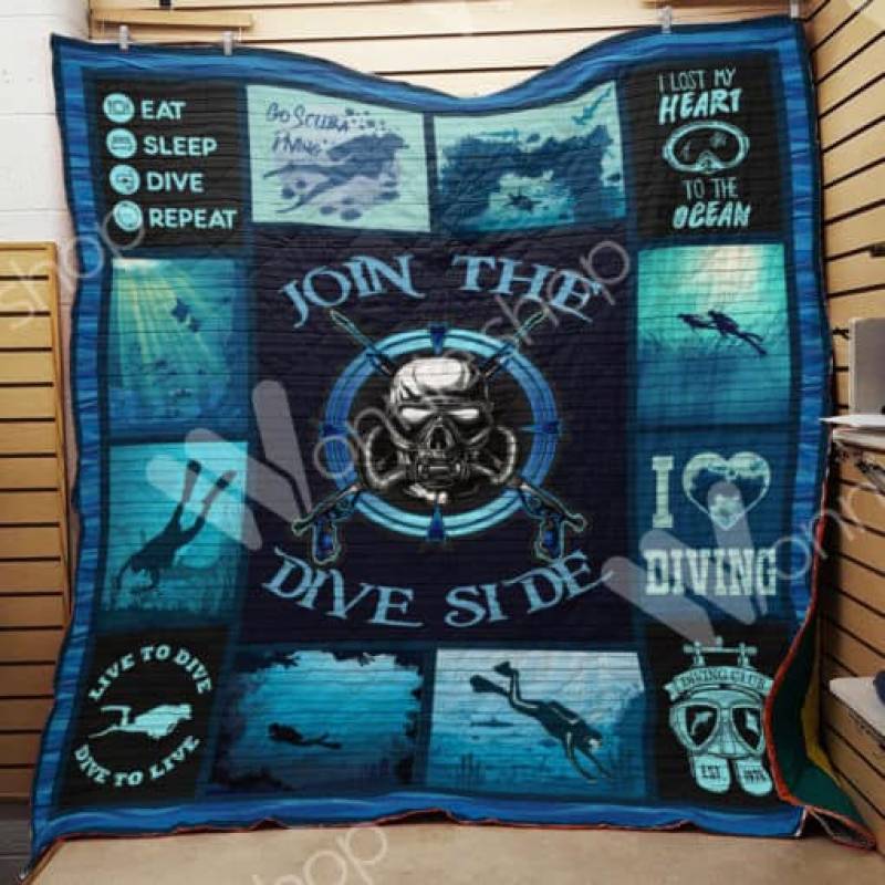 Scuba Diving A1602 82O35 Blanket