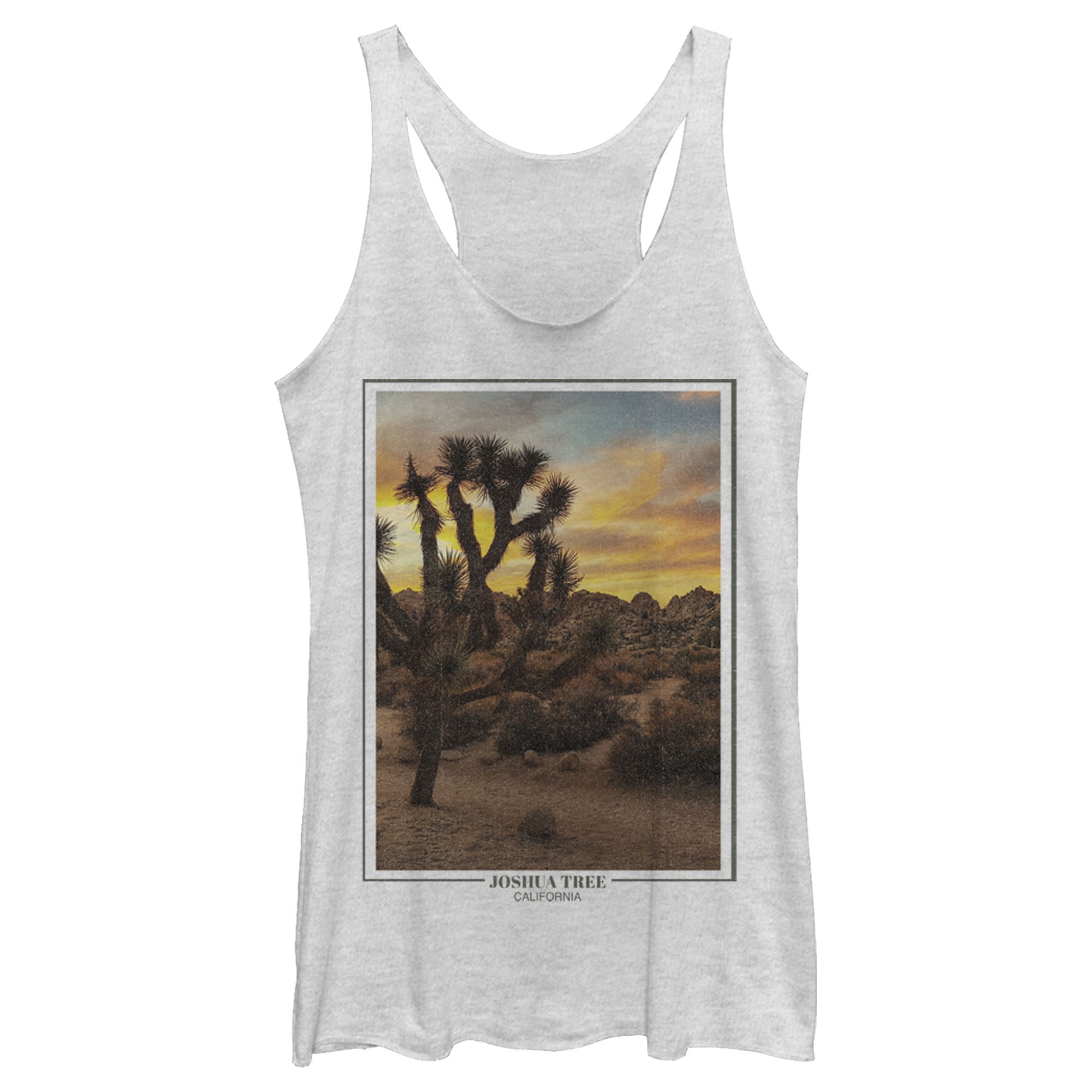 Women’S Lost Gods Joshua Tree California Racerback Tank Top