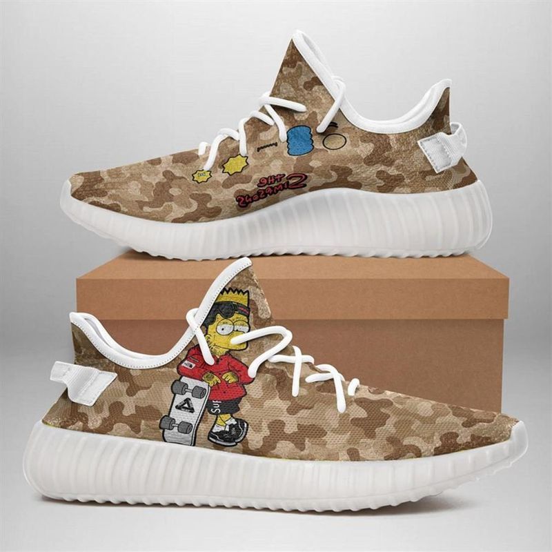 Bart The Simpson Family 8 Yeezy Sneakers Vh3