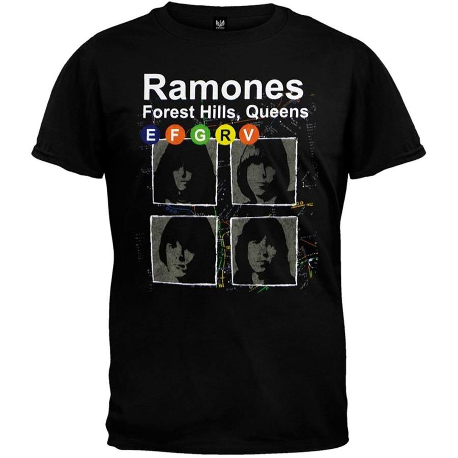 Ramones Map Men’S T-Shirt