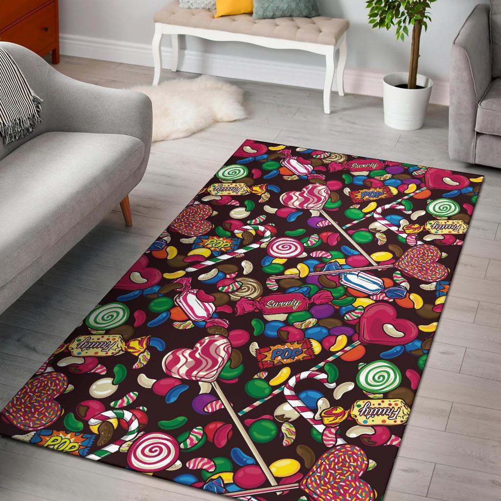 Candy Pattern Print Design Rug Rcdd81F38315