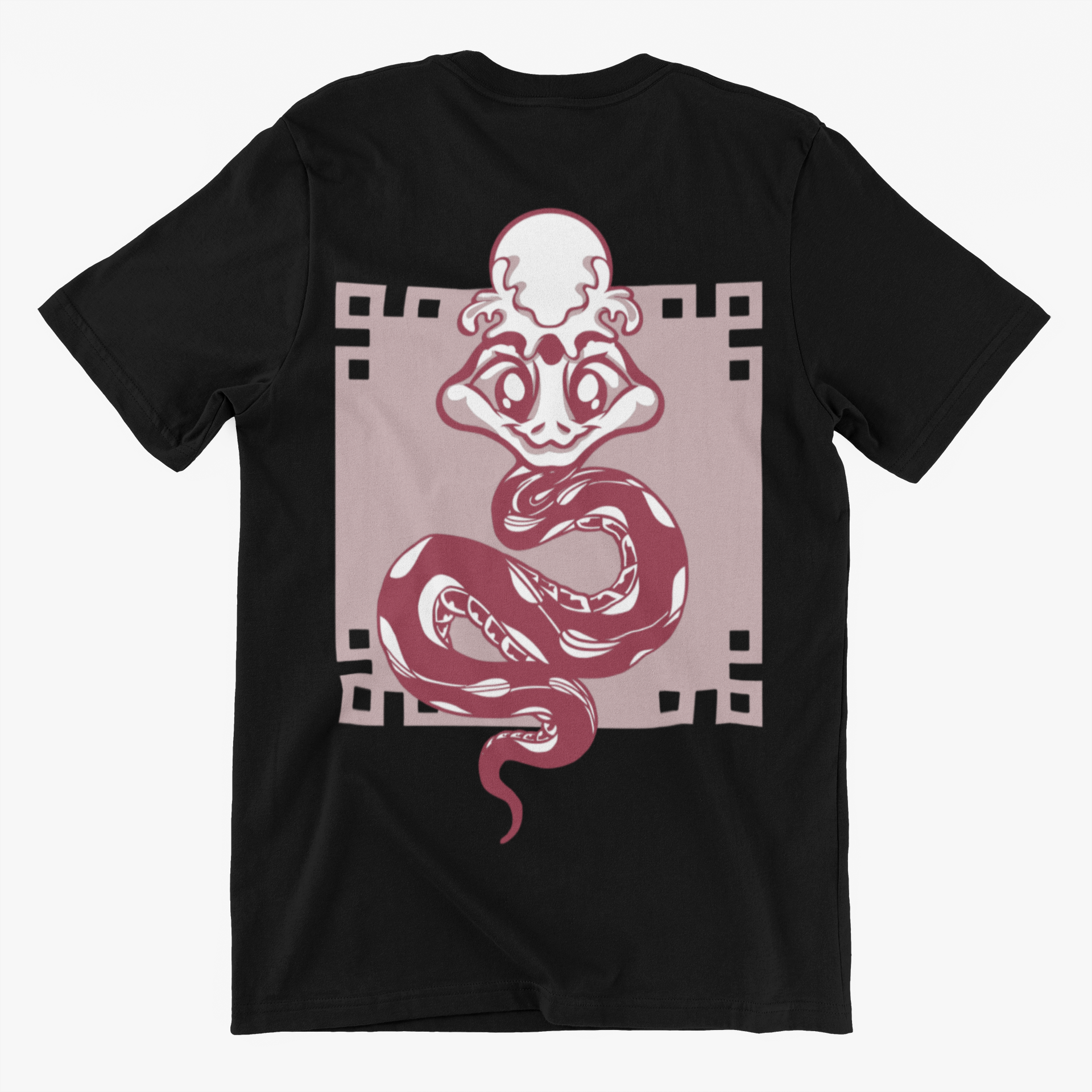 Unisex T-Shirt With Snake Print