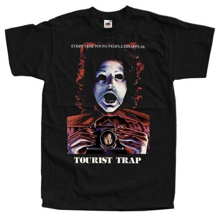 Tourist Tramp V1 Schmoell Horror Movie Poster 1979 T-shirt