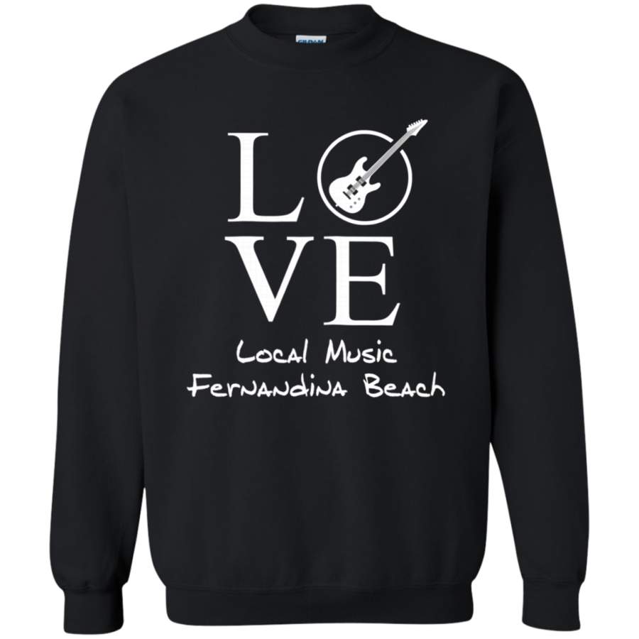 AGR Fernandina Love Local Music Amelia Island Beach Sweatshirt