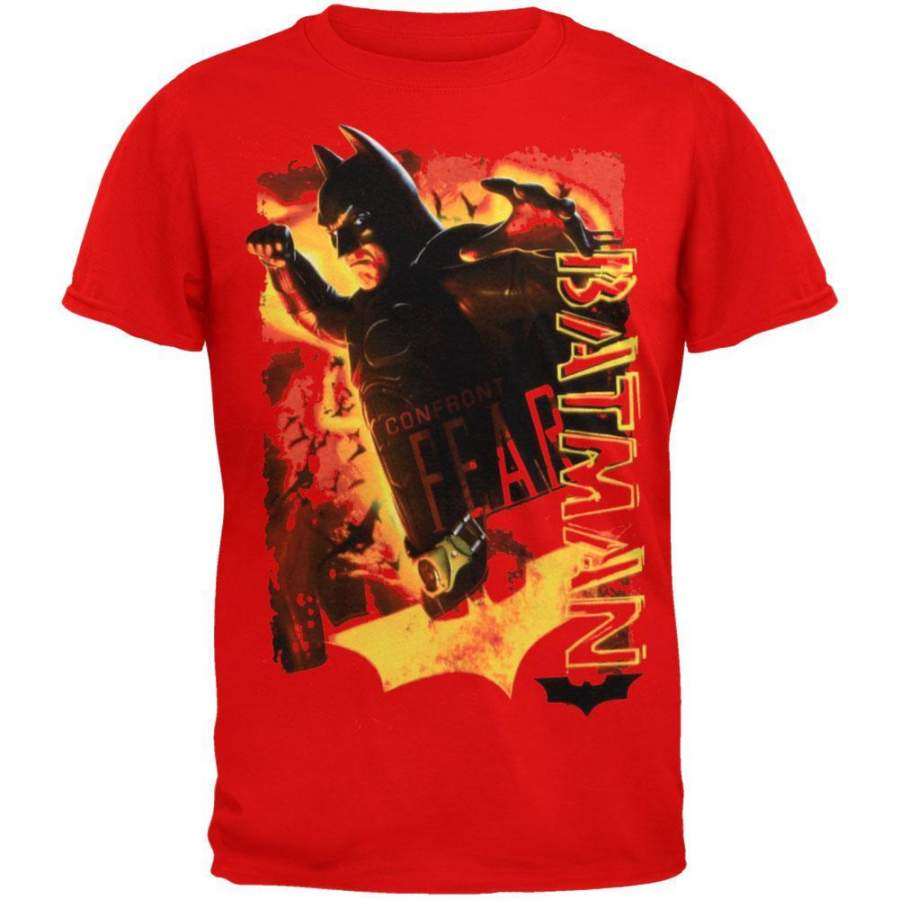 Batman – Confront Fear Youth T-Shirt