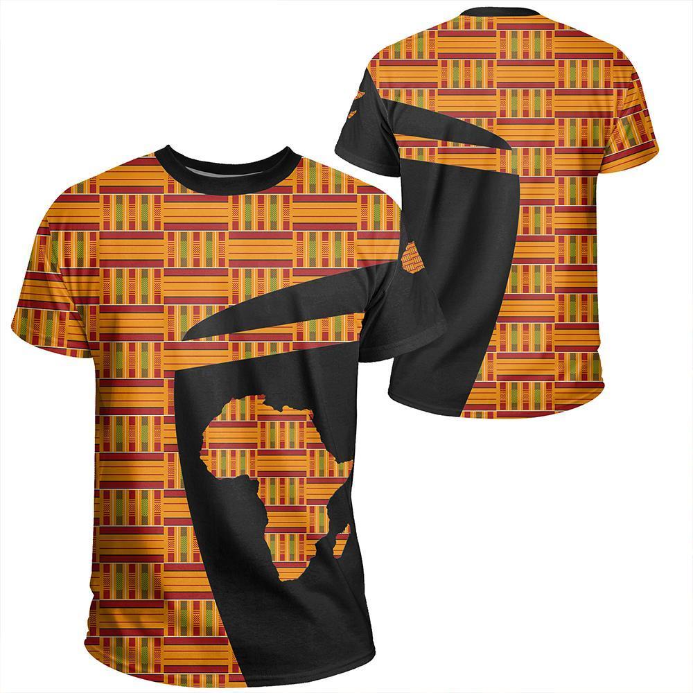 Greeklife T-Shirt – Kente Cloth – The Ewe Tee – Sport Style