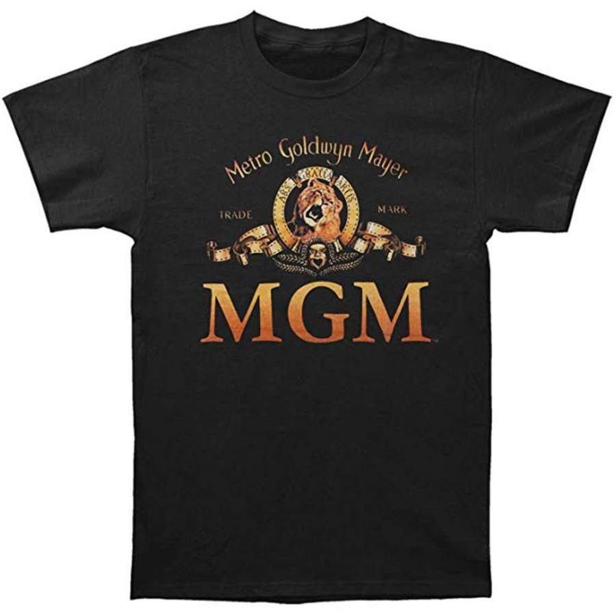 American Classics Metro Goldwyn Mayer Mgm Trade Mark Lion Production Adult T-Shirt Tee