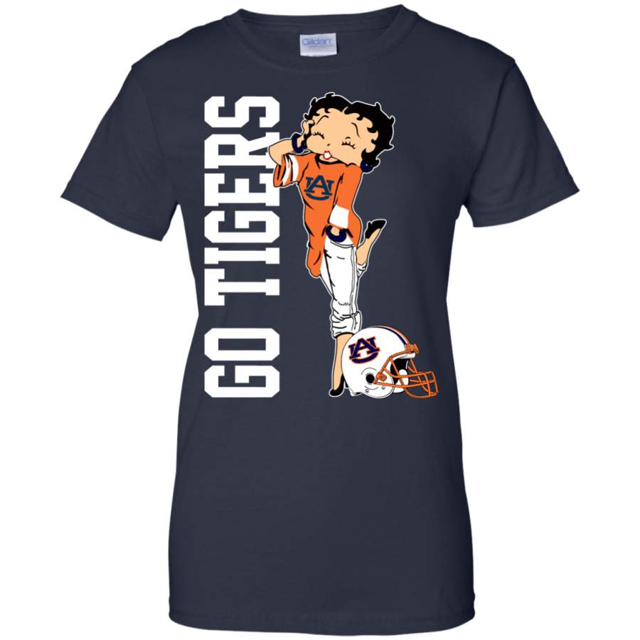 Auburn tigers Betty Boop T-Shirt