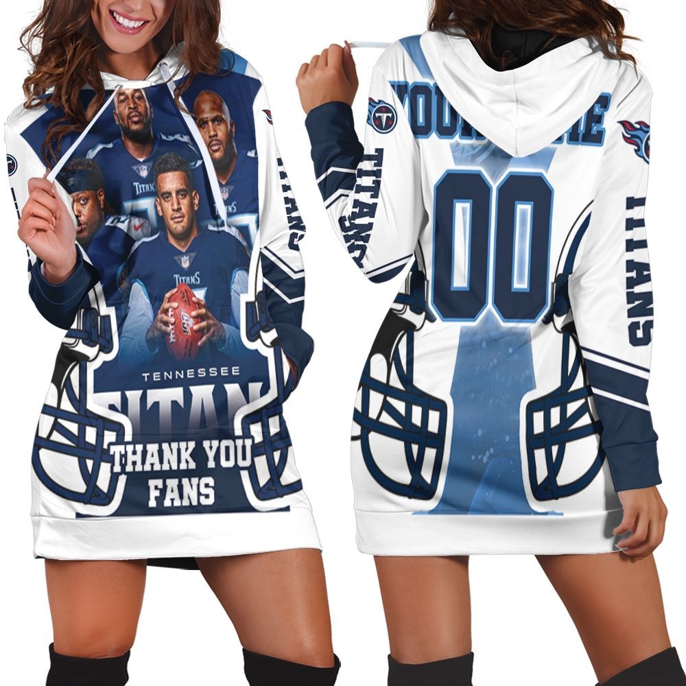 Tennessee Titans AFC South Division Super Bowl 2021 Personalized 3D Hoodie Dress