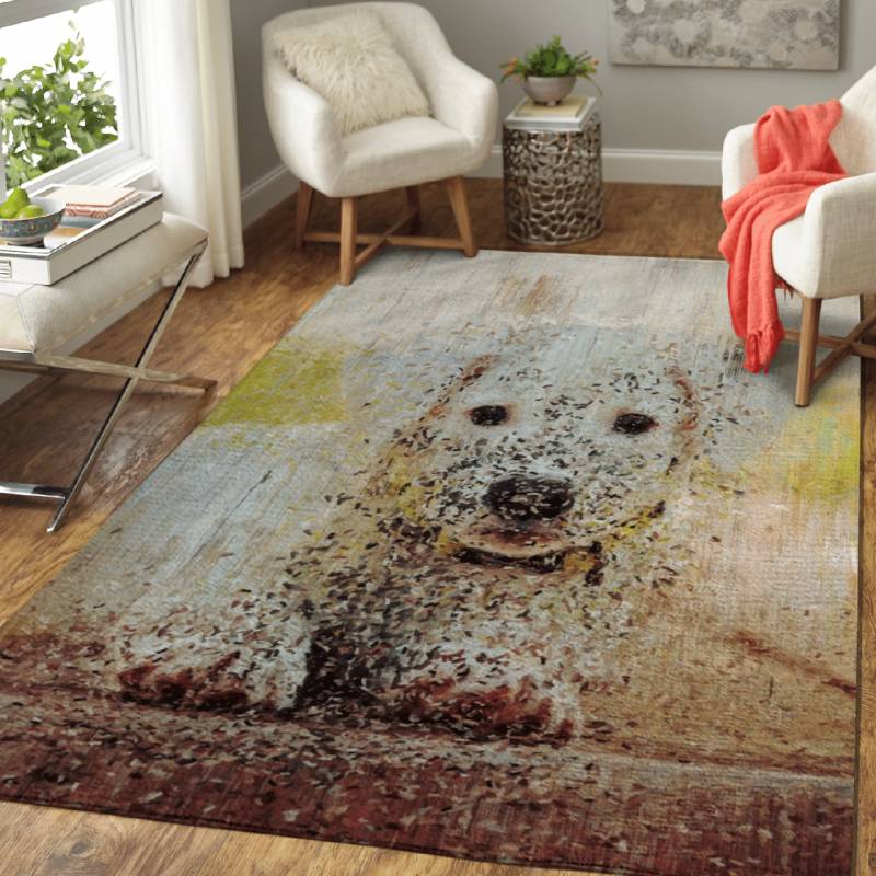 Dog Puppy  – Animals Area Rug Carpet