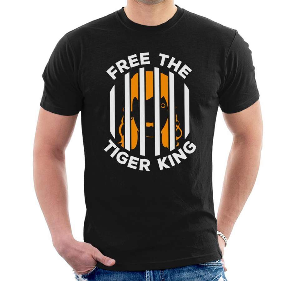 Free The Tiger King Joe Exotic Men’s T-Shirt