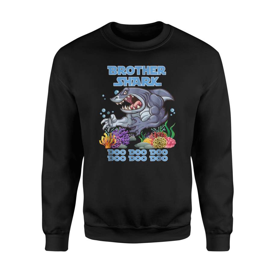 Brother Shark Do Funny Halloween Cute Idea Halloween Sweatshirt