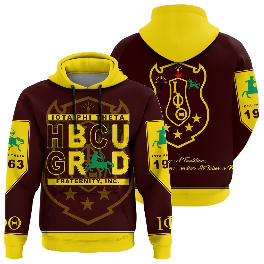 Masonstars  Hoodie – Iota Phi Theta Hoodie HBCU Style J1