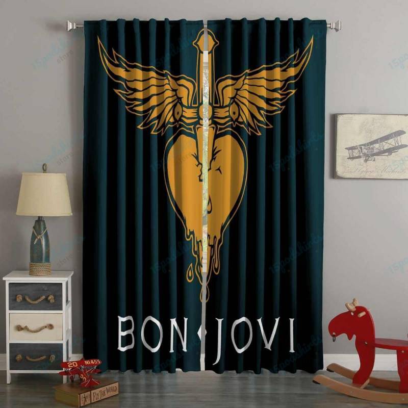 3D Printed Bon Jovi Style Custom Living Room Curtains