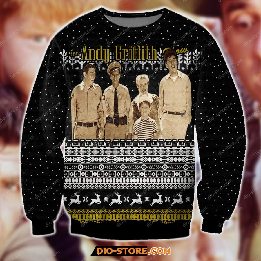 The Andy Griffith Show 3D Print Ugly Christmas Sweatshirt