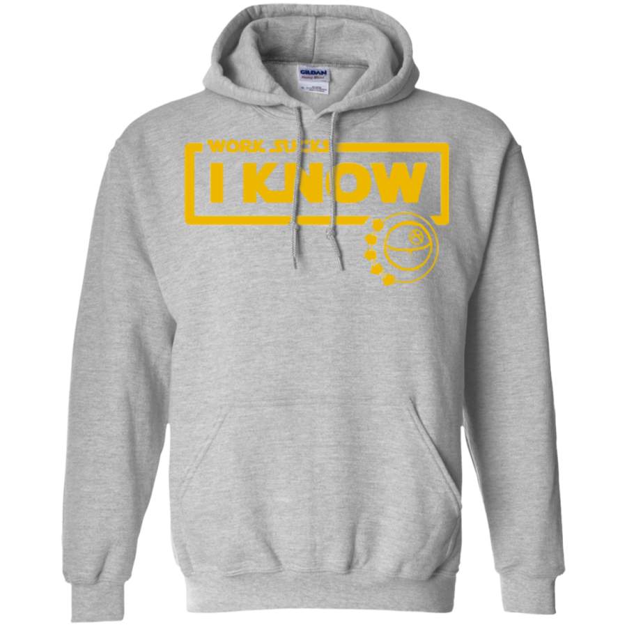 Work Sucks Pullover Hoodie