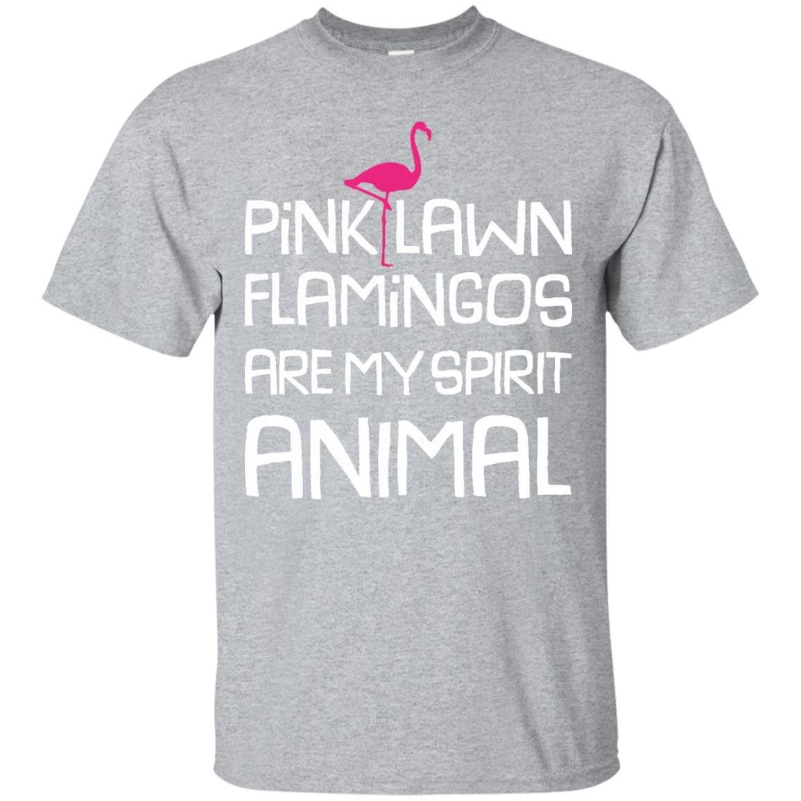 Shop from 1000 unique Pink Lawn Flamingos Funny Spirit Animal Flock Lover T-Shirt